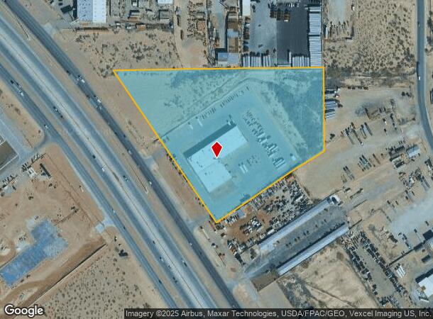  14333 Gateway Blvd W, El Paso, TX Parcel Map