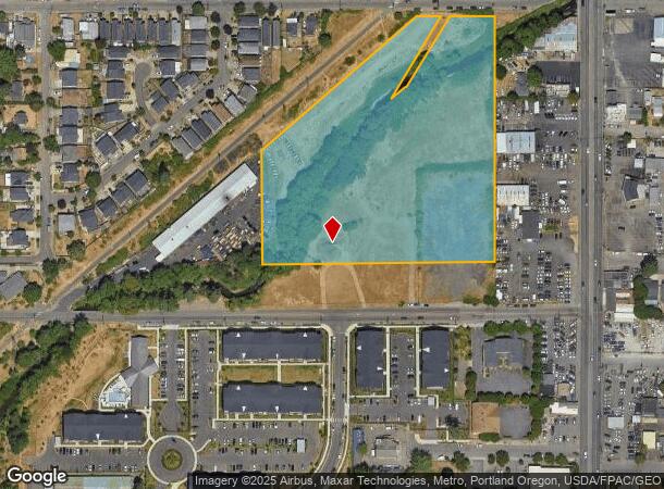  8141 Se Luther Rd, Portland, OR Parcel Map