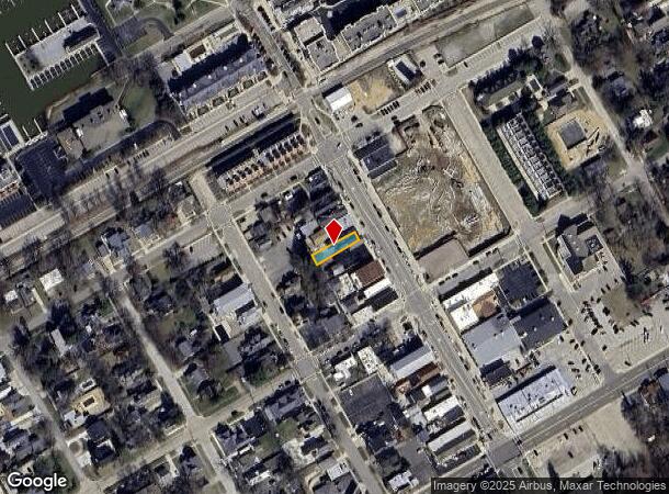  126 N Whittaker St, New Buffalo, MI Parcel Map
