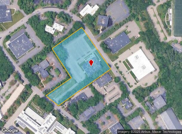  180 Wells Ave, Newton Center, MA Parcel Map
