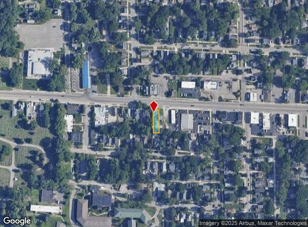 1248 Leonard St Nw, Grand Rapids, MI Parcel Map
