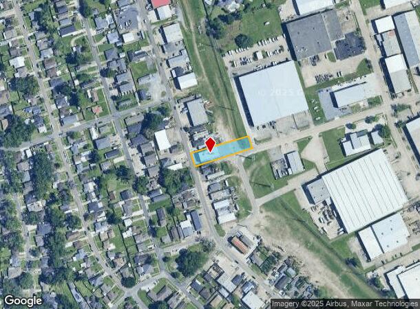  551 Hickory Ave, New Orleans, LA Parcel Map