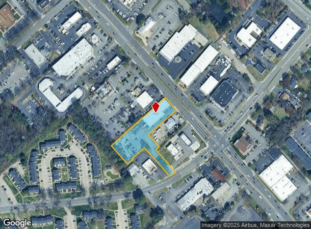 7905 W Broad St, Henrico, VA Parcel Map