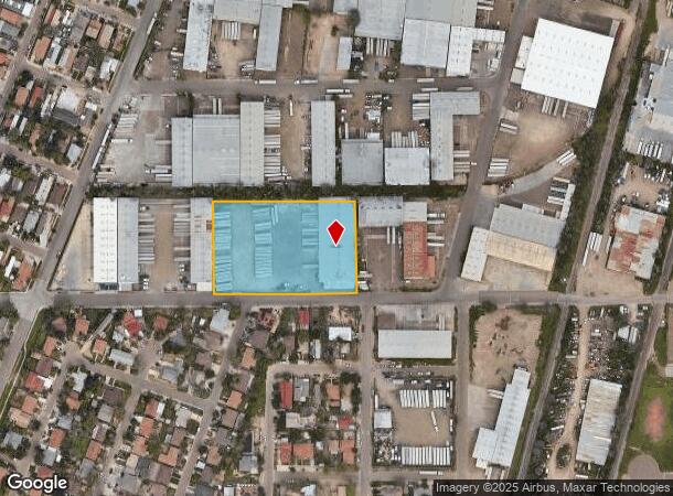  1808 Markley Ln, Laredo, TX Parcel Map