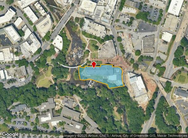  44 E Camperdown Way, Greenville, SC Parcel Map