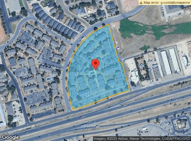  3609 Caldera Blvd, Midland, TX Parcel Map