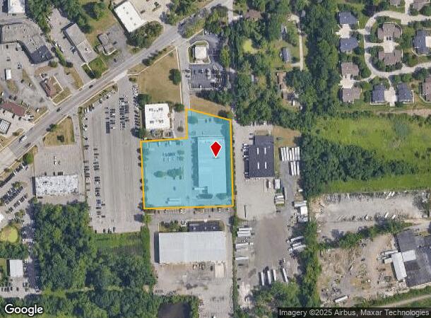 1250 N Pontiac Trl, Walled Lake, MI Parcel Map