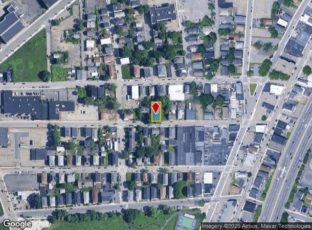  32 Ellsworth St, Worcester, MA Parcel Map
