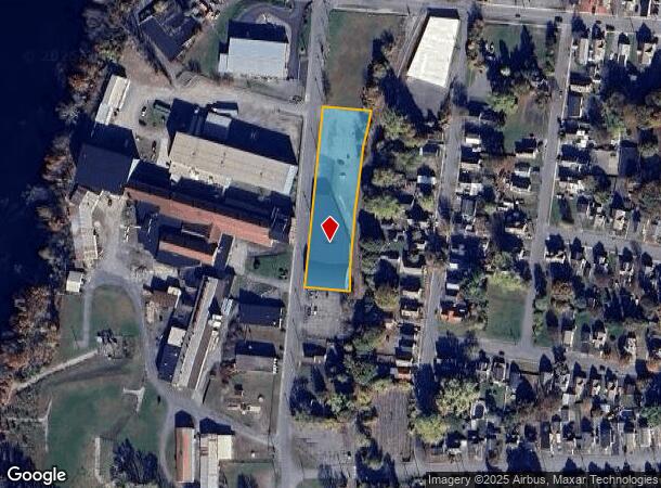  16 Allen St, Hudson Falls, NY Parcel Map