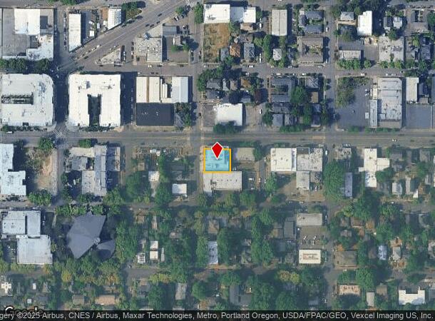 1604 E Burnside St, Portland, OR Parcel Map