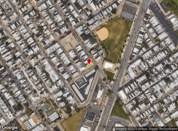  2448 E Huntingdon St, Philadelphia, PA Parcel Map