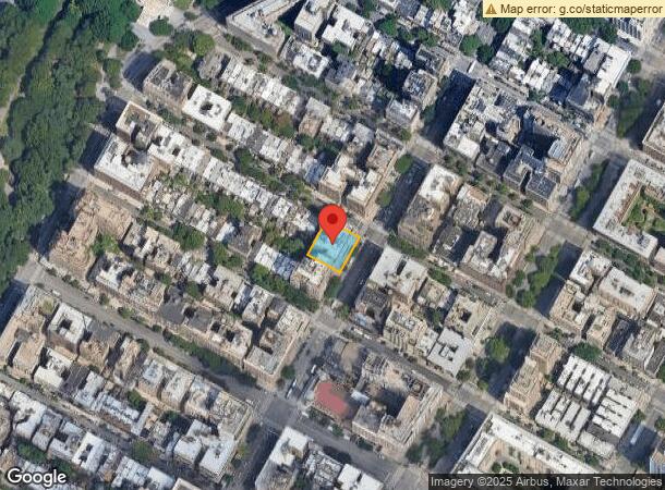  575 W End Ave, New York, NY Parcel Map