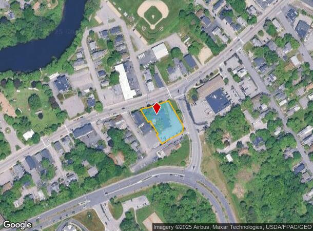 596 Main St, Westbrook, ME Parcel Map