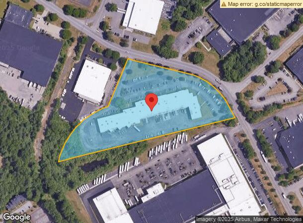  125 John Hancock Rd, Taunton, MA Parcel Map