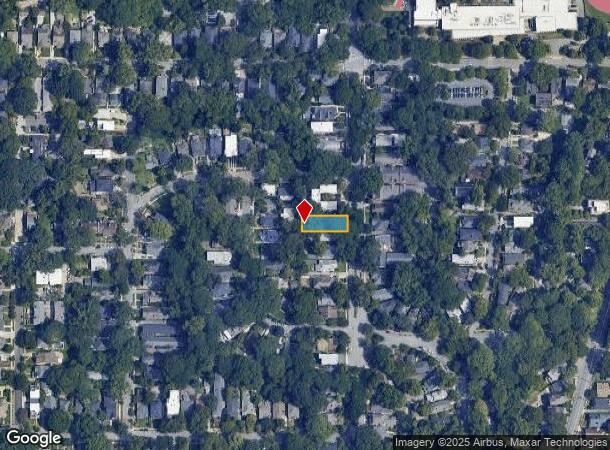  858 Charles Allen Dr Ne, Atlanta, GA Parcel Map