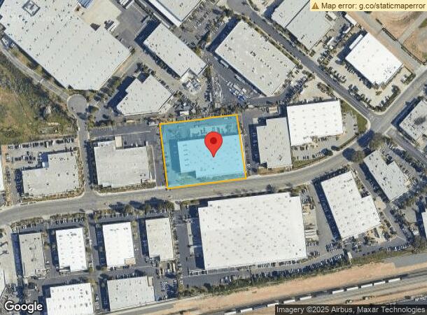  2385 Railroad St, Corona, CA Parcel Map