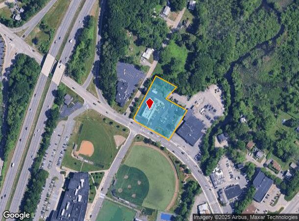 74 Auburn St, Auburn, MA Parcel Map