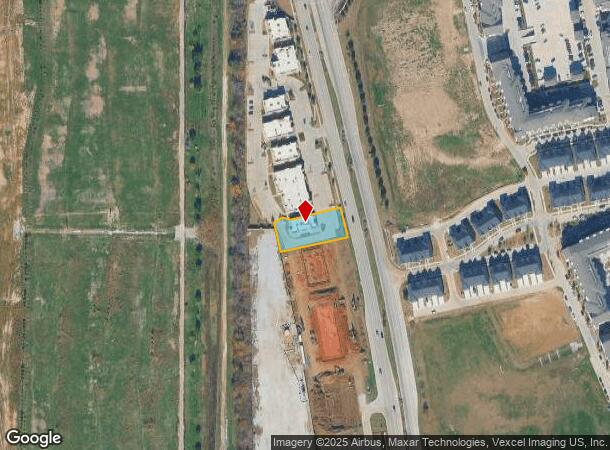  4080 N Collins St, Arlington, TX Parcel Map
