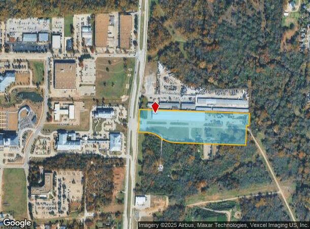 651 S Mayhill Rd, Denton, TX Parcel Map