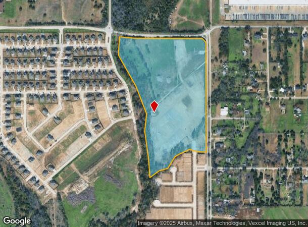 2051 N Westmoreland Rd, Desoto, TX Parcel Map