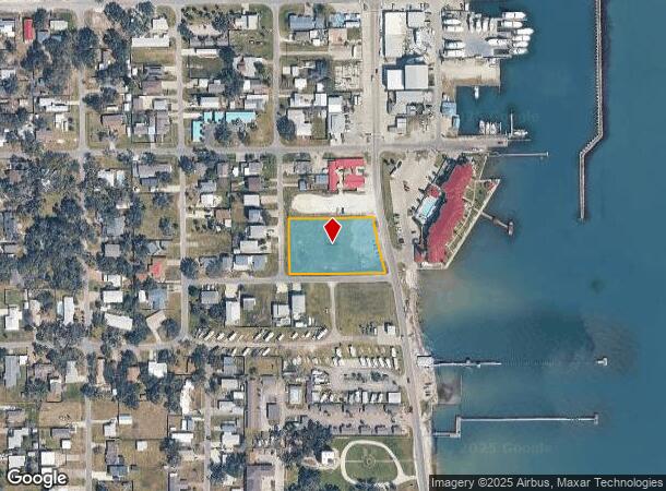 208 S 2Nd St, Rockport, TX Parcel Map