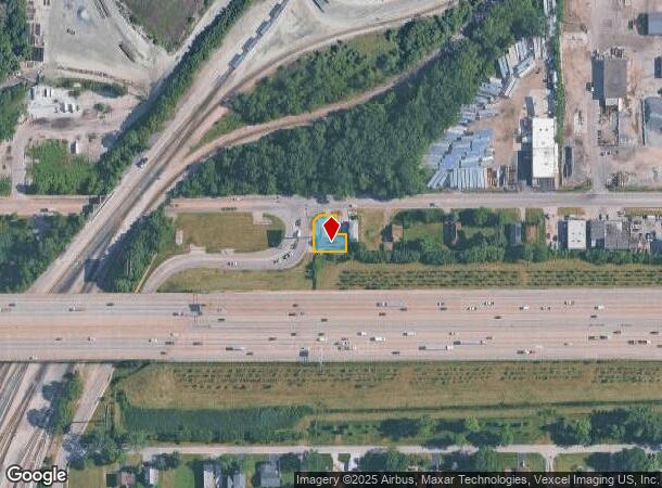  17105 Laflin Ave, East Hazel Crest, IL Parcel Map