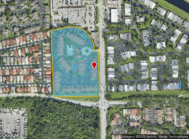  7380 Sw 107Th Ave, Miami, FL Parcel Map