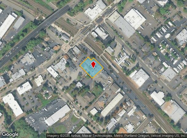  12360 Sw Main St, Portland, OR Parcel Map