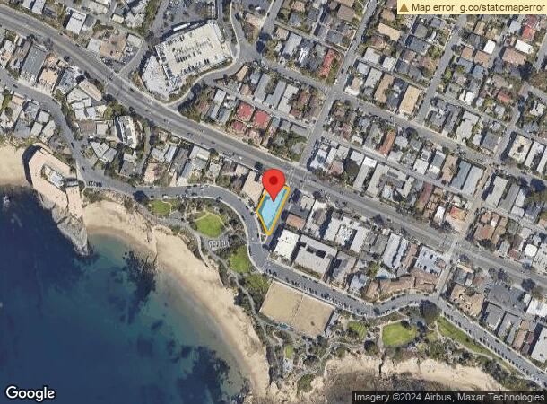  520 Cliff Dr, Laguna Beach, CA Parcel Map