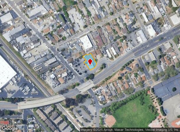 112 A St, Cherryland, CA Parcel Map