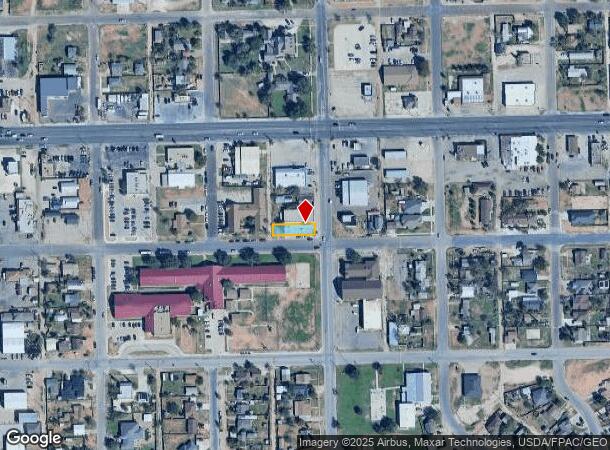  922 S Main St, Midland, TX Parcel Map