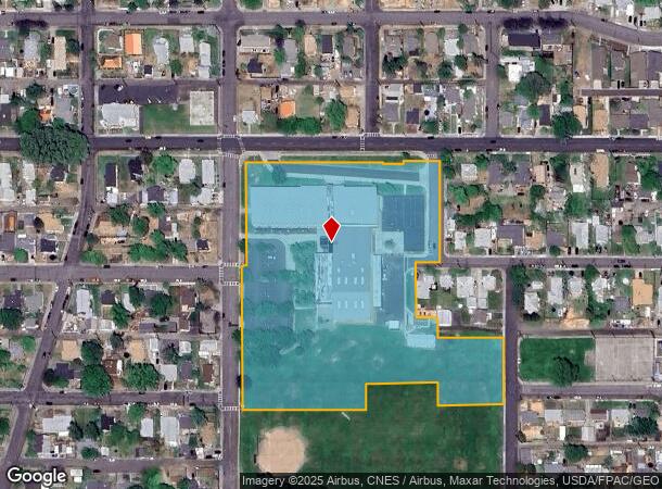  1100 E 12Th St, The Dalles, OR Parcel Map