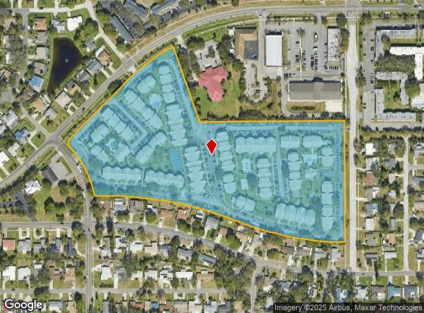  2240 63Rd Ave S, Saint Petersburg, FL Parcel Map