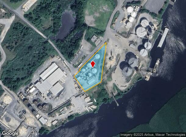  1111 Nanticoke Ave, Seaford, DE Parcel Map