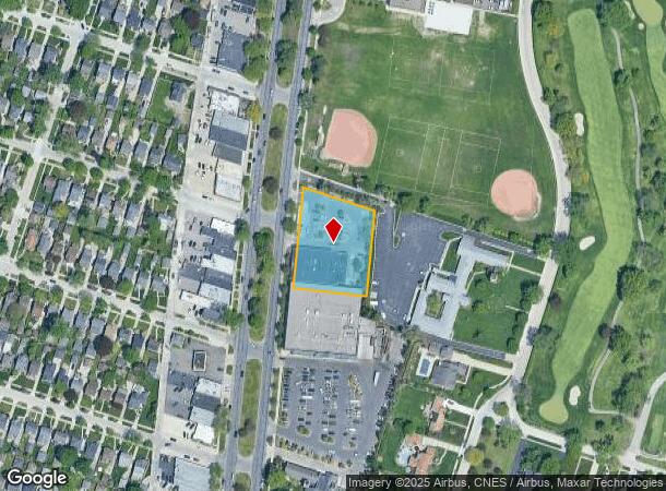 20460 Mack Ave, Grosse Pointe Woods, MI Parcel Map