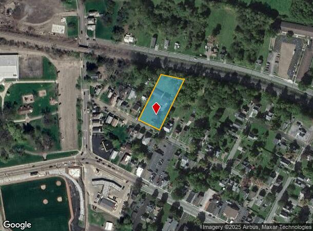 633 Garden Ave, Olean, NY Parcel Map
