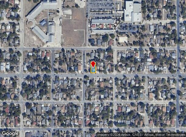  1119 W Southcross Blvd, San Antonio, TX Parcel Map