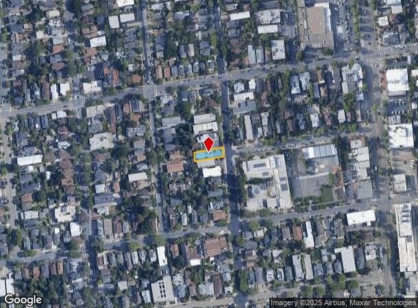  1622 Milvia St, Berkeley, CA Parcel Map