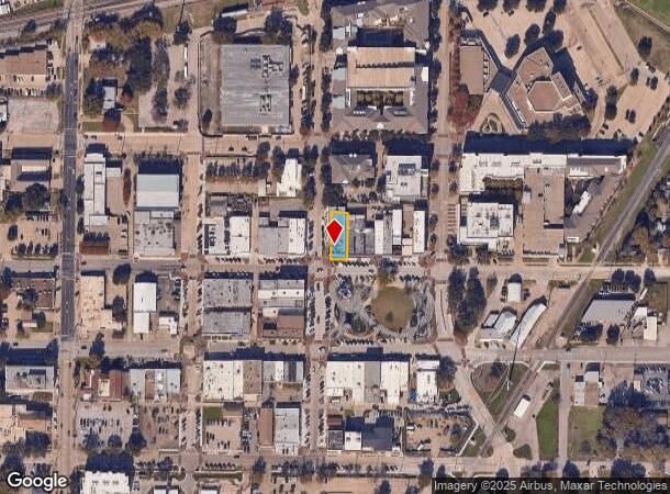  521 W State St, Garland, TX Parcel Map