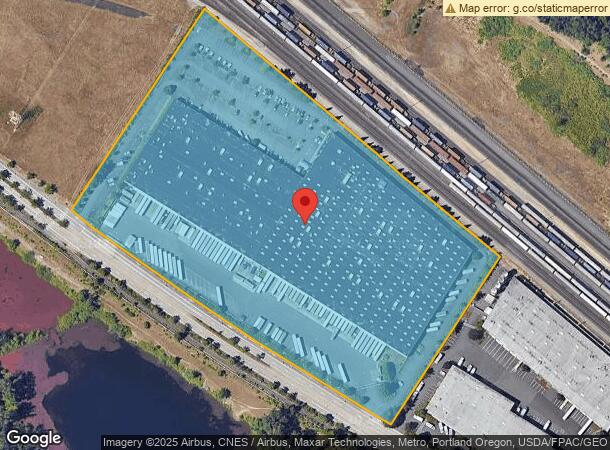  5703 N Marine Dr, Portland, OR Parcel Map