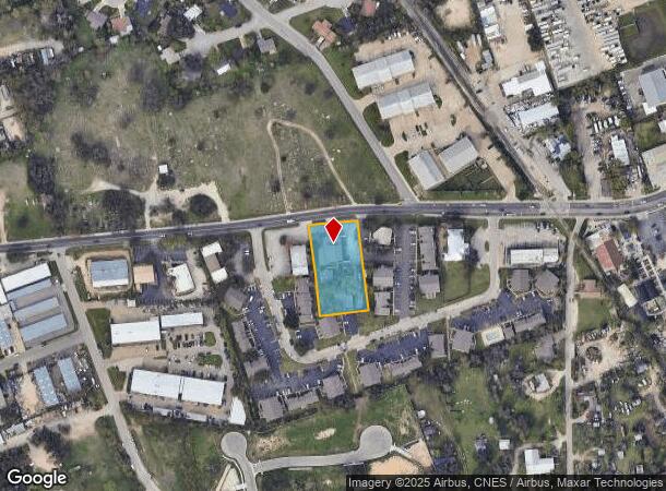 1205 Sam Bass Rd, Round Rock, TX Parcel Map