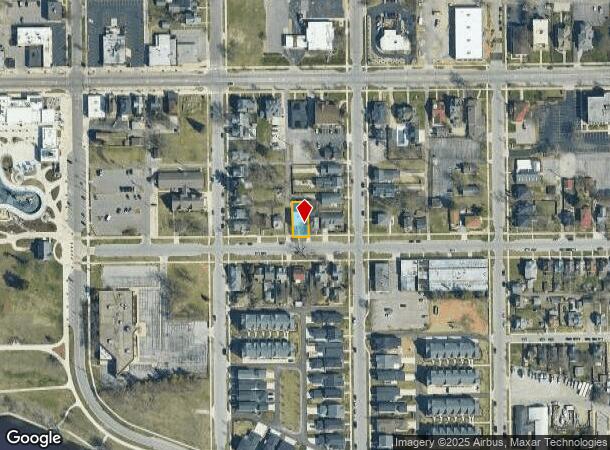  815 E Wayne St, South Bend, IN Parcel Map