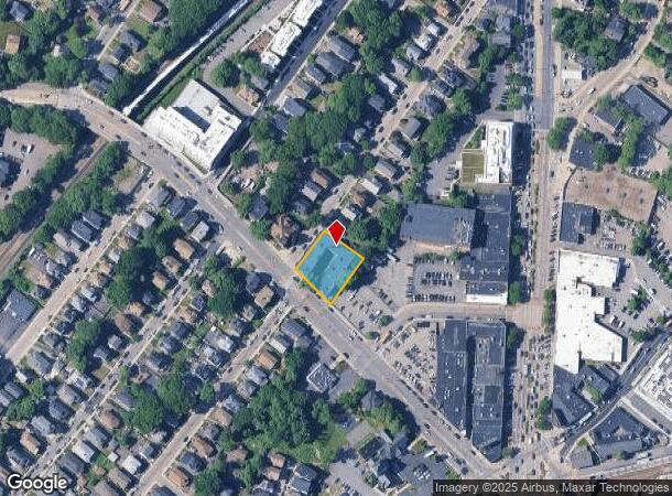  876 Cummins Hwy, Mattapan, MA Parcel Map