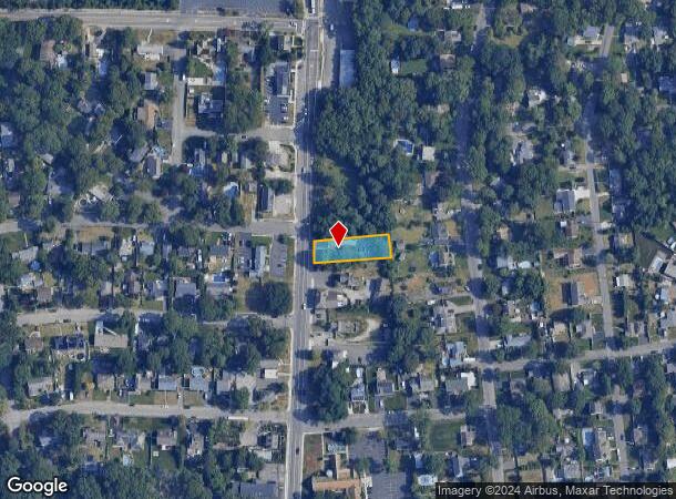  341 Hawkins Ave, Ronkonkoma, NY Parcel Map