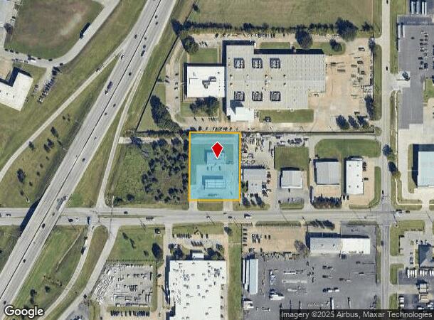  11015 E Pine St, Tulsa, OK Parcel Map