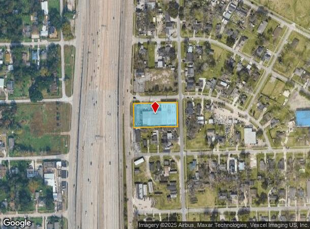 10016 Eastex Fwy, Houston, TX Parcel Map