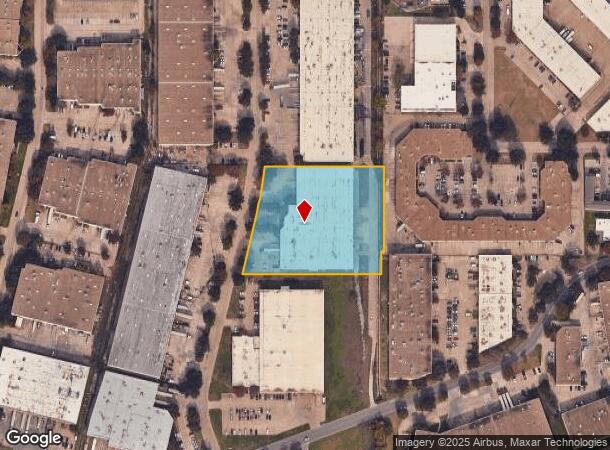  11460 Hillguard Rd, Dallas, TX Parcel Map