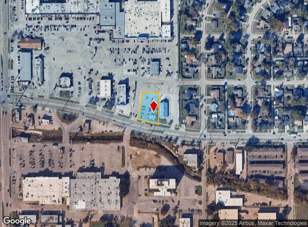  3321 W Walnut St, Garland, TX Parcel Map