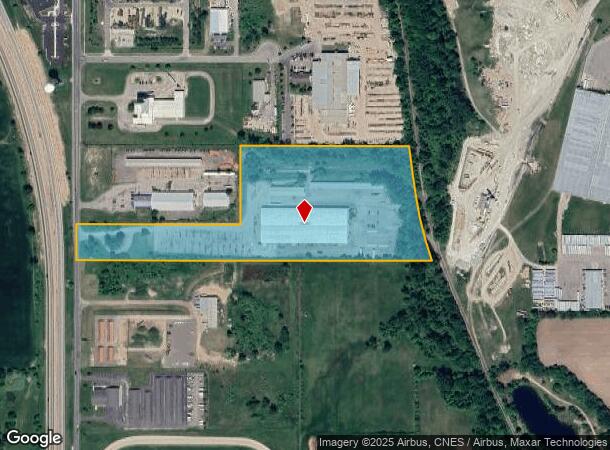  805 Hull Rd, Mason, MI Parcel Map