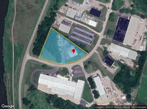  1210 Hook Dr, Middletown, OH Parcel Map